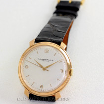 IWC Vintage Shark Fin Ref 521 18K Rose Gold Silver Dial IWC Vintage Shark Fin Ref 521 18K Rose Gold Silver Dial